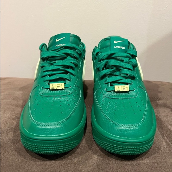 NIKE X AMBUSH COLLAB Nike Air Force 1 Low x Ambush PINE GREEN Size 7.5M NEW - Picture 6 of 7